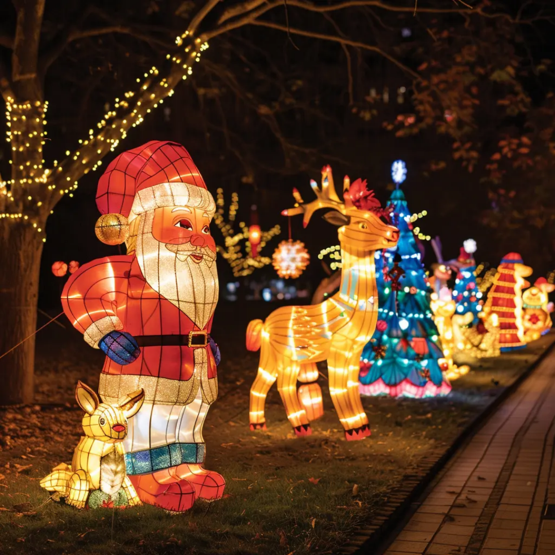 Yuletide Santa Sculpture