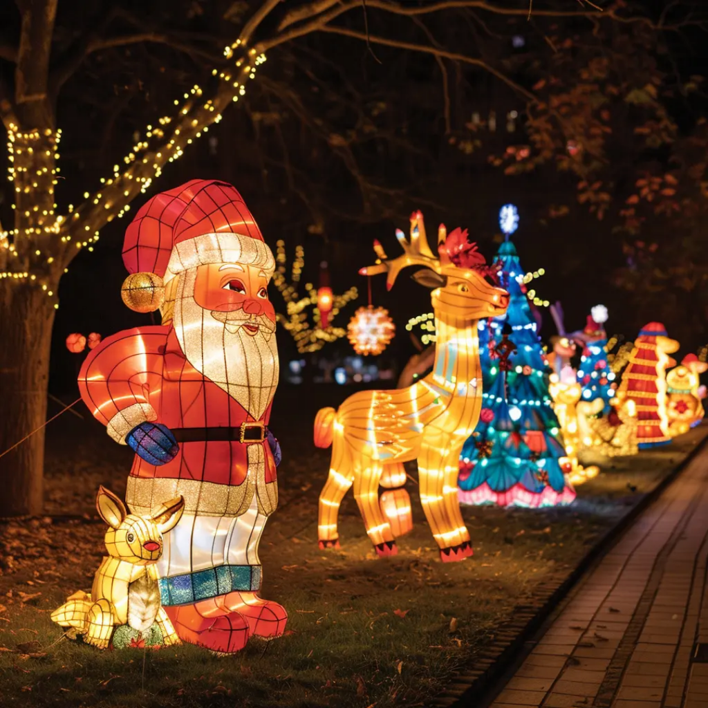 Yuletide Santa Sculpture