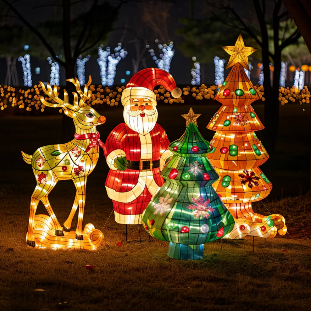Yuletide Santa Sculpture