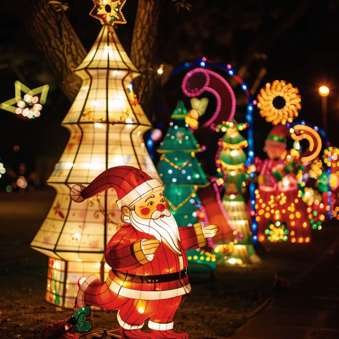 Yuletide Santa Sculpture