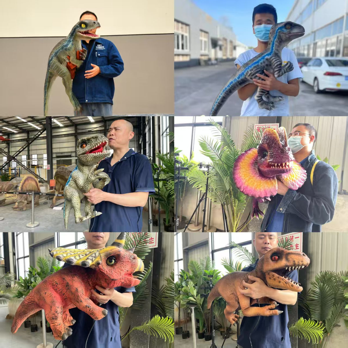 Realistic Dinosaur Puppet for Performance