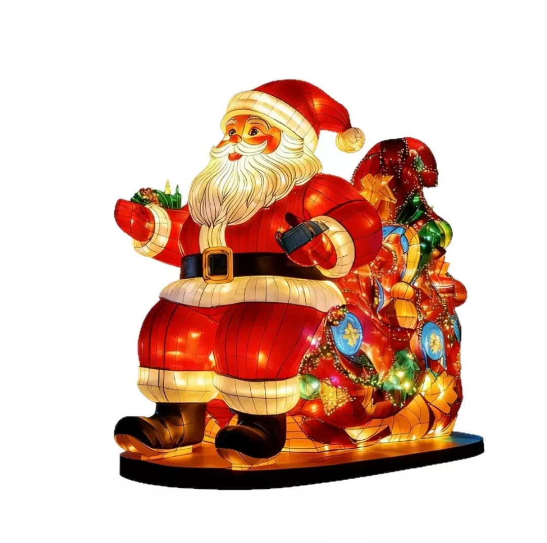 Yuletide Santa Sculpture